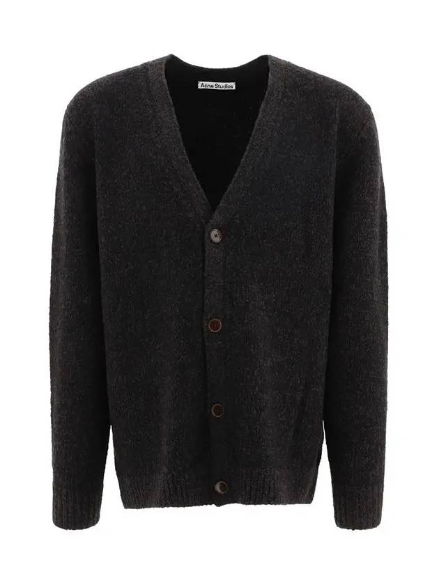 Wool blend cardigan B60222USED BLACK - ACNE STUDIOS - BALAAN 2