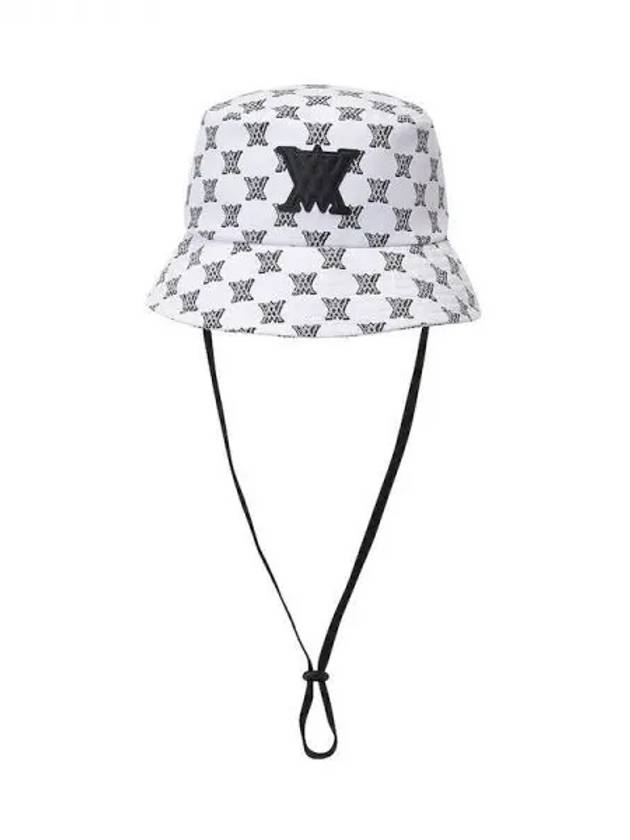 Renew New Monogram Bucket Hat Bungeoji AGDUUCP41 WH Domestic Product GQCY22102815371 - ANEWGOLF - BALAAN 1