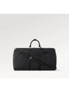 Keepall 55 Bandouliere Damier Canvas Duffel Bag Grey - LOUIS VUITTON - BALAAN 2