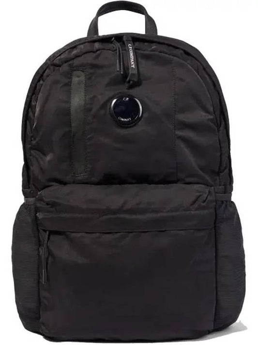 CP Company Lens Patch B Nylon Backpack Black 17CMC303A 005269G - CP COMPANY - BALAAN 1