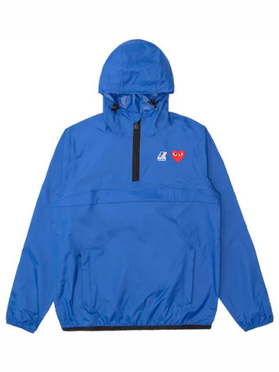 Logo Patch Anorak Blue - COMME DES GARCONS - BALAAN 2