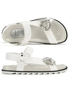 Women's Trekkie Viv Sandals White - ROGER VIVIER - BALAAN 2