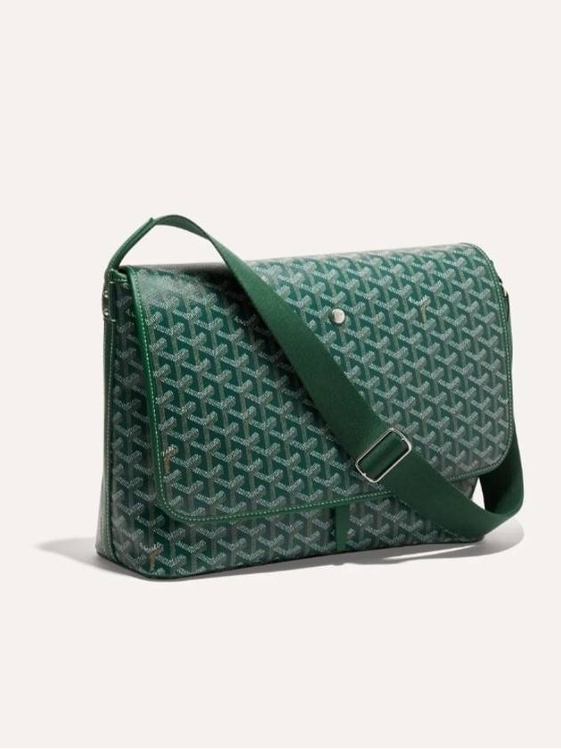 Capetien MM Messenger Bag Green - GOYARD - BALAAN 2