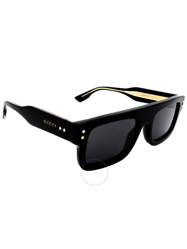 Eyewear Men's Acetate Sunglasses Black - GUCCI - BALAAN 4