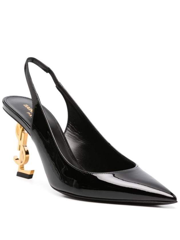 23 fw Opium Patent Leather Slingback Pumps 6301081TV1A1000 B0710934903 - SAINT LAURENT - BALAAN 5