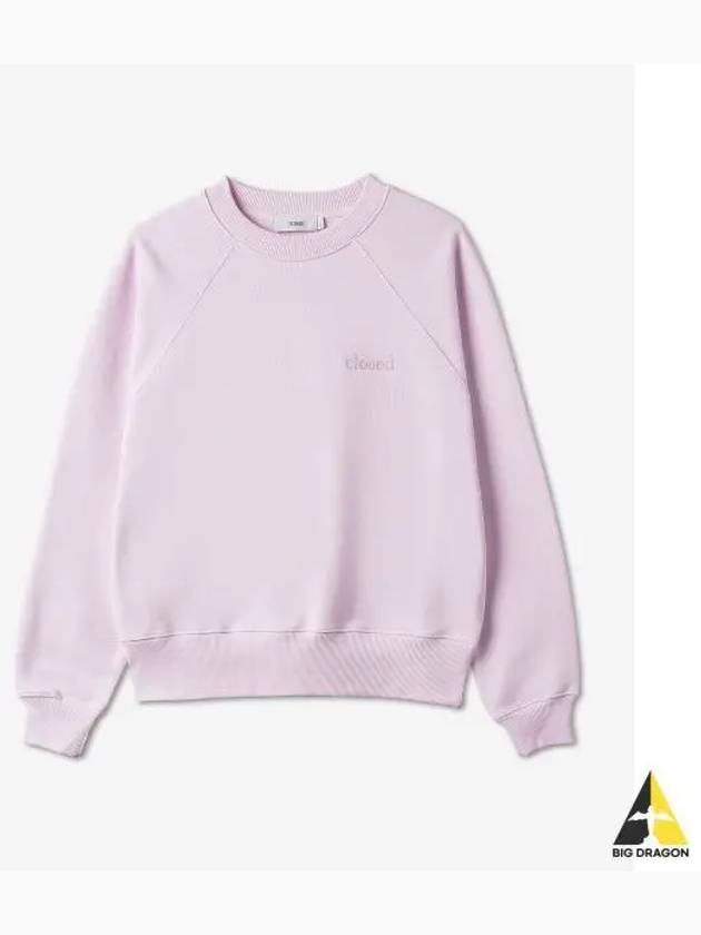 Logo Basic Sweatshirt Pink C8525747N20892 - CLOSED - BALAAN 1