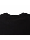 Men's VPC Logo Print Crew Neck Sweatshirt Black - A.P.C. - BALAAN 8