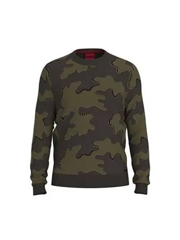 HUGO military pattern knit 50474821 303 - HUGO BOSS - BALAAN 1