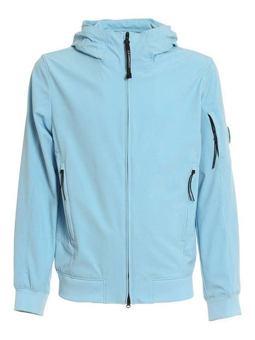 Shell R Lens Patch Casual Hooded Jacket Sky Blue - CP COMPANY - BALAAN 1