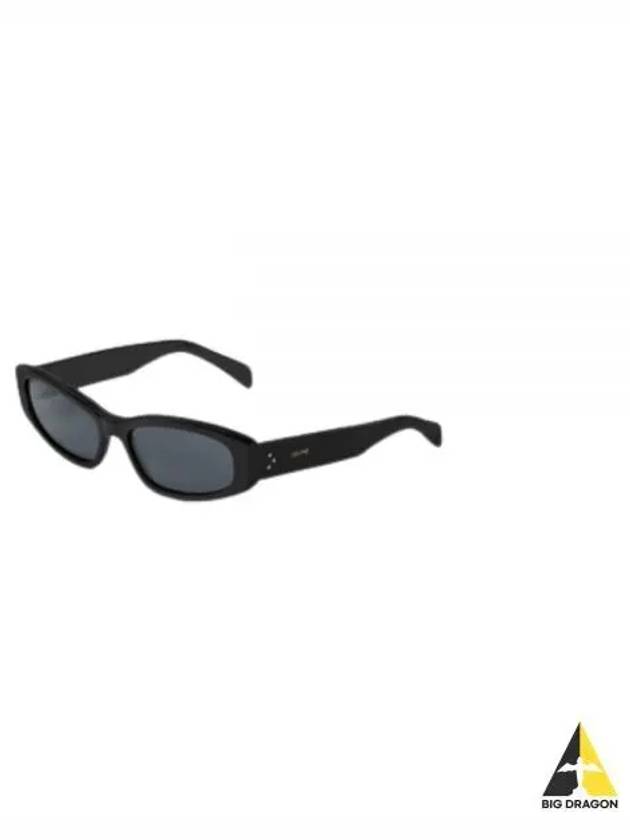 Eyewear Rectangular S252 Sunglasses Black - CELINE - BALAAN 2
