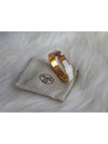 Clic H Bracelet Rose Gold Blanc - HERMES - BALAAN 6