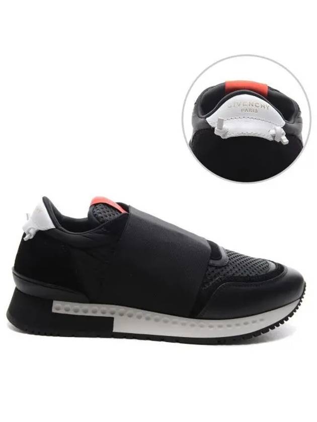 Elastic Runner Low Top Sneakers Black - GIVENCHY - BALAAN 2