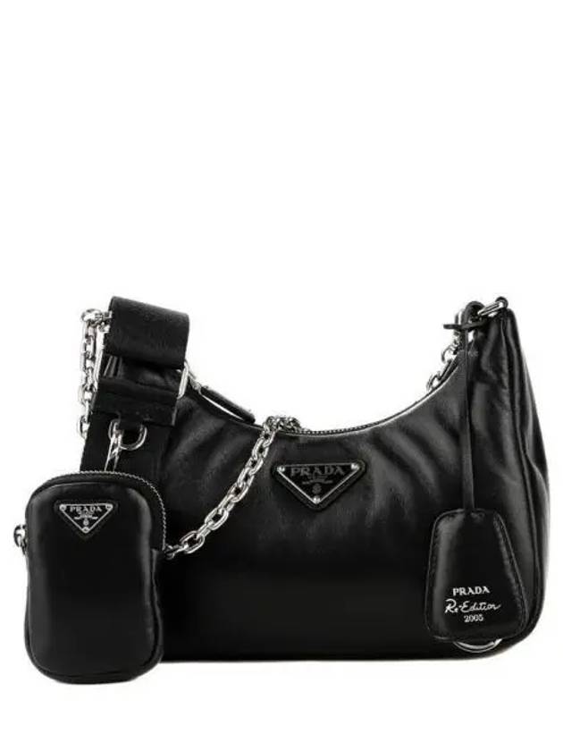 Women s Shoulder Bag 1BH204 2DYI NERO 270358 - PRADA - BALAAN 1