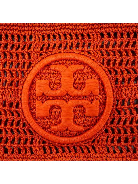 Ella Crochet Clutch Bag Pouch 155038 627 - TORY BURCH - BALAAN 2