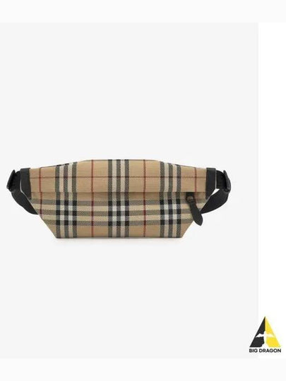 Vintage Check Motif Belt Bag Beige - BURBERRY - BALAAN 2