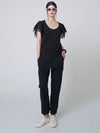 AW41TH02 See-through sleeve top_black - ATHPLATFORM - BALAAN 5