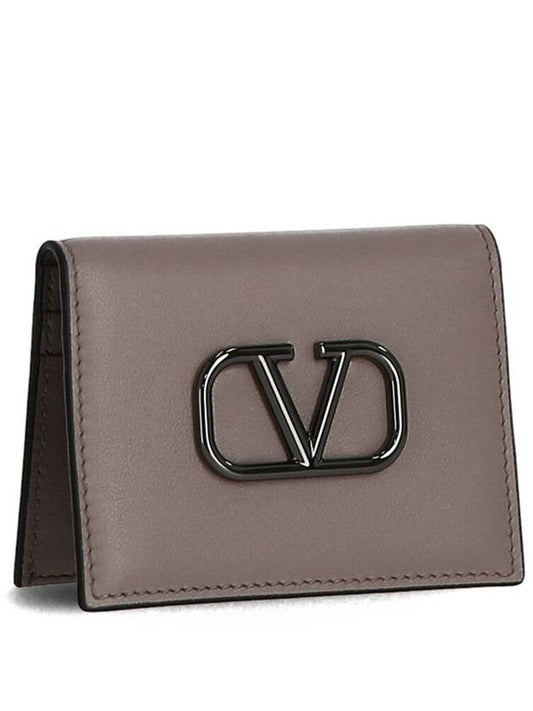 V logo 4Y2P0T39 VTQ 416 card wallet - VALENTINO - BALAAN 1