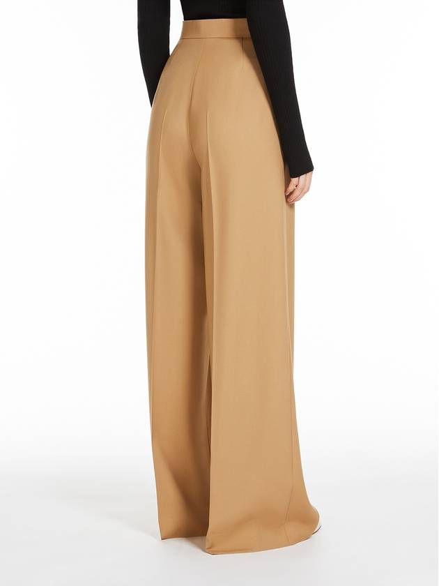 Sena Wool Wide Pants Honey - MAX MARA - BALAAN 5