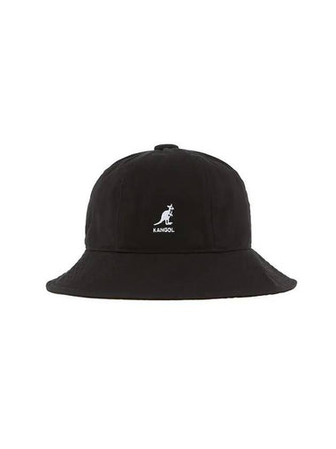 K5369 BLACK washed casual bucket hat - KANGOL - BALAAN 1