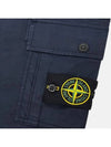 Waffen Patch Bermuda Shorts Navy - STONE ISLAND - BALAAN.