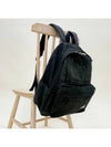 Logo Canvas Backpack Washed Black - STUSSY - BALAAN 4