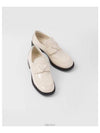 Patent Leather Loafers Ivory - PRADA - BALAAN 7