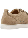 Louis Junior Spike Orlato Flat Low Top Sneakers Brown - CHRISTIAN LOUBOUTIN - BALAAN 5