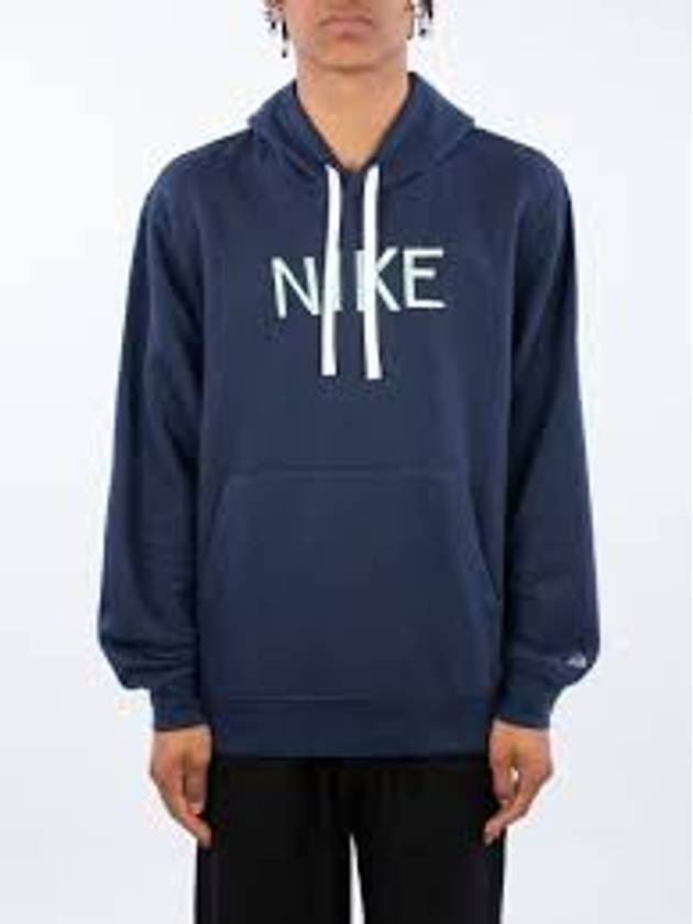 Sportswear Pullover Hoodie Navy - NIKE - BALAAN 2