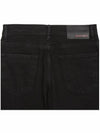 Black washed denim spandex jeans - IKALOOOK - BALAAN 8