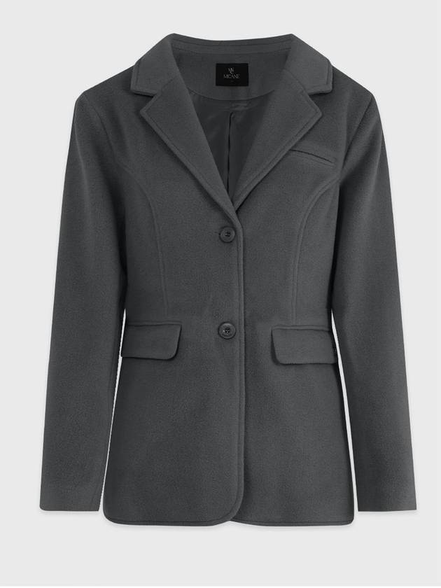 Groovy tailored wool half coat - MICANE - BALAAN 7