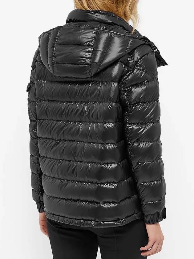 1A00004 539AQ 999 DALLES Glossy Black Women’s Padding - MONCLER - BALAAN 4