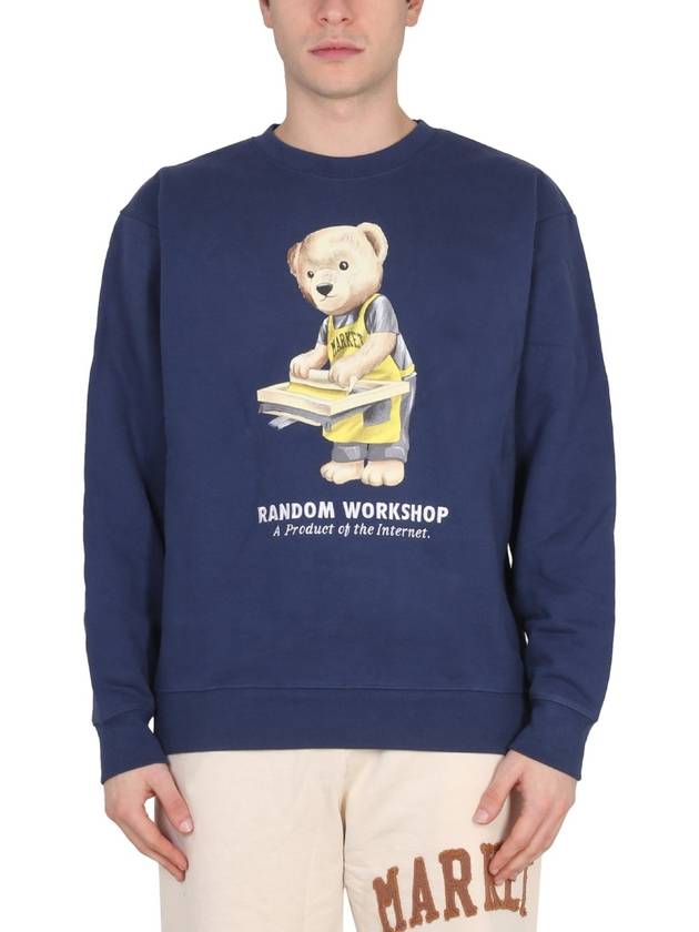 RANDOM WORKSHOP BEAR SWEATSHIRT - MARKET - BALAAN 4