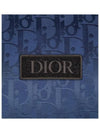 Oblique Jacquard Nylon Down Padded Navy - DIOR - BALAAN 4