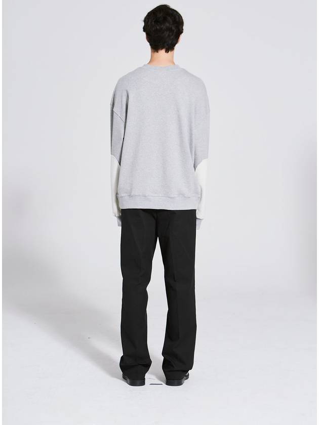 women's line color scheme sweatshirt gray - MOTH - BALAAN 4