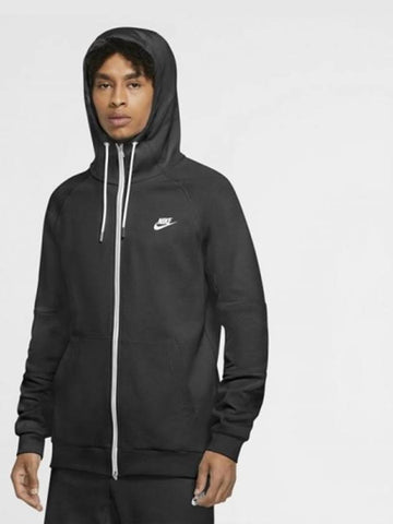 01CU4456010Modern Full Hooded Zip JacketBlack - NIKE - BALAAN 1