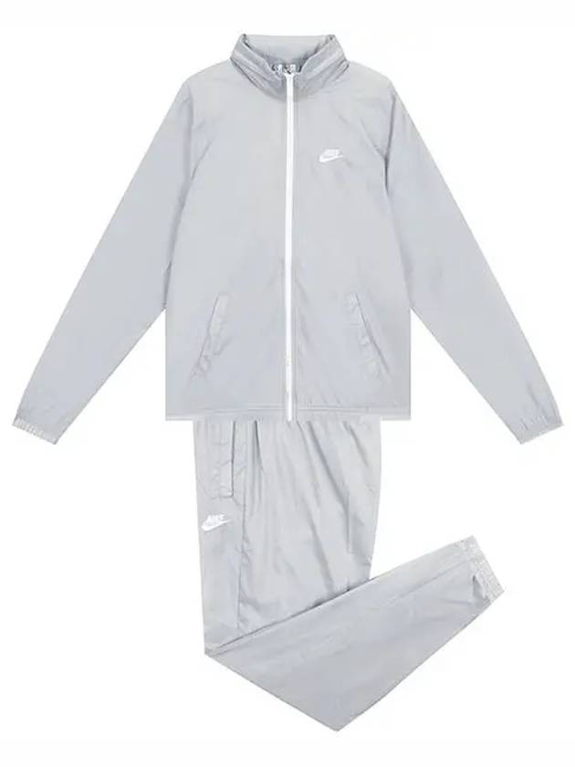 AS Club LND Woven Track Suit Grey - NIKE - BALAAN 3