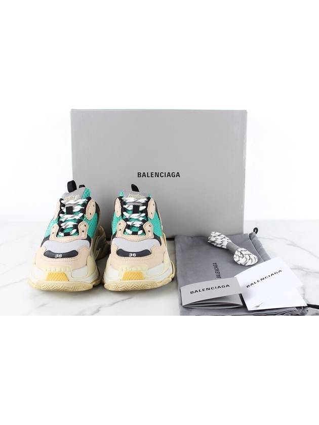 Triple S Yellow Green 36 230 - BALENCIAGA - BALAAN 2