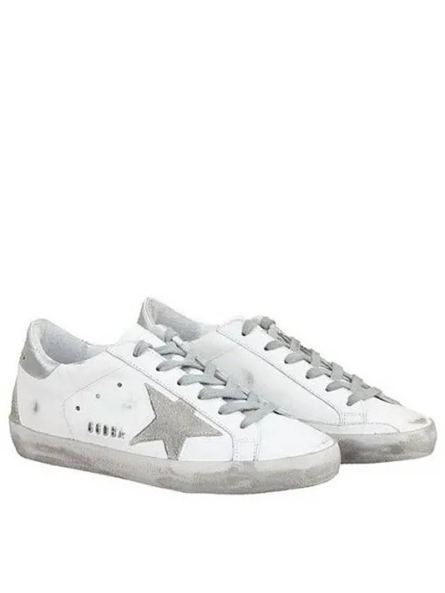 Superstar Silver Tab Low Top Sneakers White - GOLDEN GOOSE - BALAAN 2