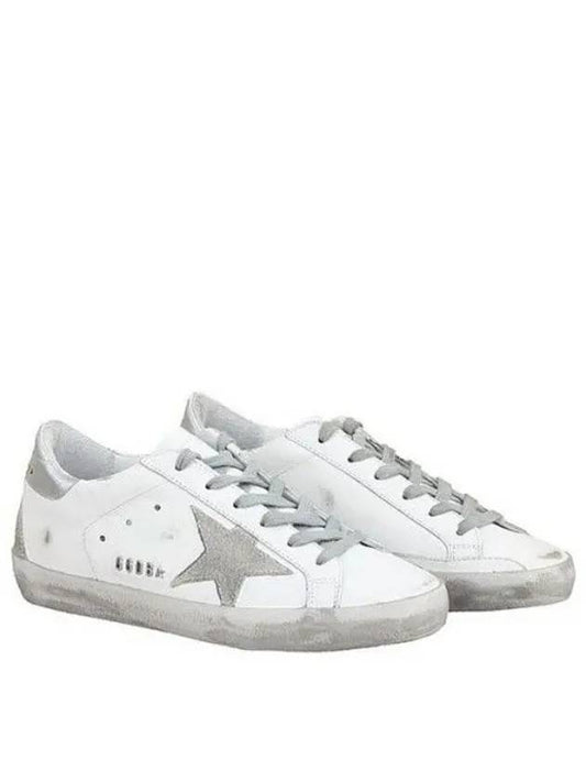 Superstar Silver Heel Tab Sneakers White - GOLDEN GOOSE - BALAAN 2