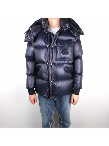 LAMENTIN Pocket Logo Padded Navy 1A00161 - MONCLER - BALAAN 1