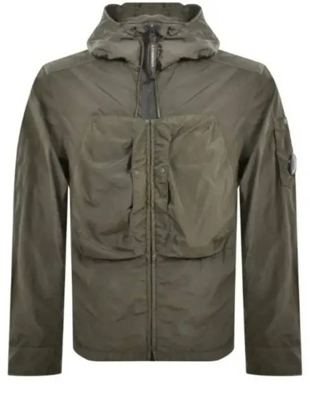 Chrome-R Hooded Jacket Green - CP COMPANY - BALAAN 1