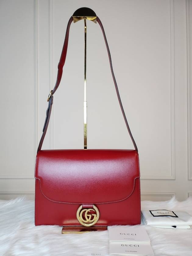 Daol Beomeo Branch Shoulder Bag Red 589471 Condition A - GUCCI - BALAAN 1