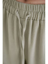 Pleats Banding Pants KHAKI - ILROZE - BALAAN 8