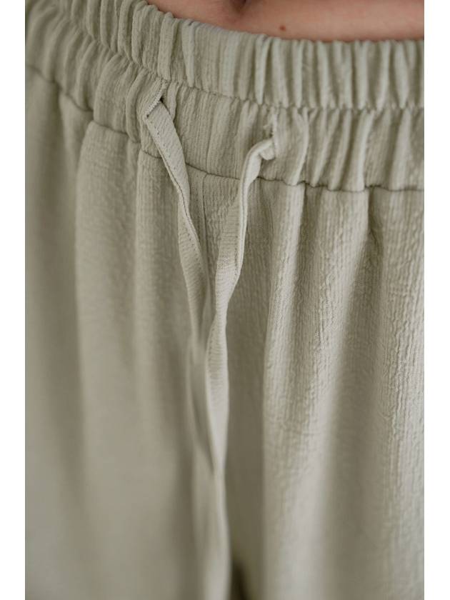 Pleats Banding Pants KHAKI - ILROZE - BALAAN 8