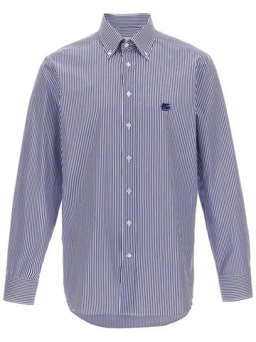 Etro 'Pegaso' Striped Shirt - ETRO - BALAAN 1