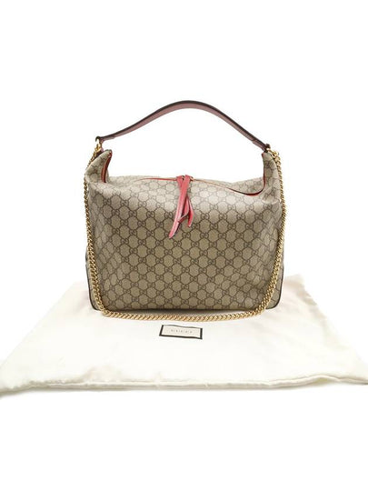 Women s Gucci 477324 GG Supreme Canvas Large Hobo Shoulder Bag gt Gangbuk used luxury goods - GUCCI - BALAAN 2