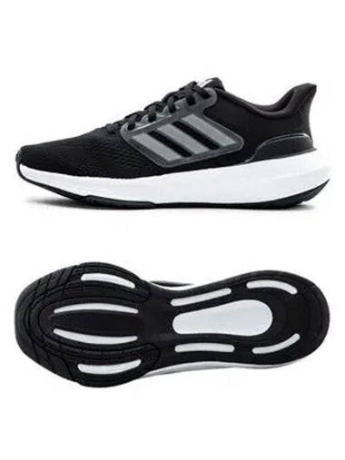 Ultra Bounce Wide Running Low Top Sneakers Black - ADIDAS - BALAAN 1