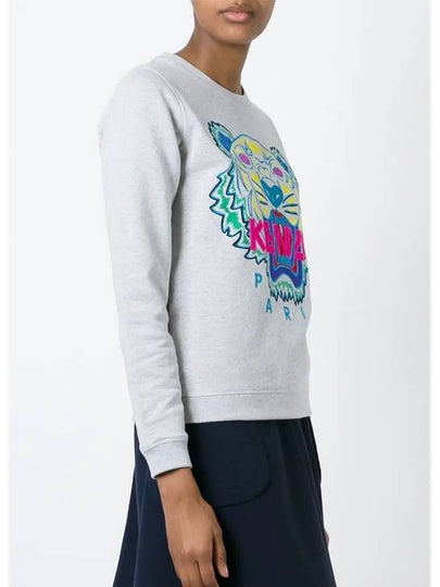 11th Anniversary Women's Big Tiger Embroidery Sweatshirt 2SW705 4XC 93 - KENZO - BALAAN 2