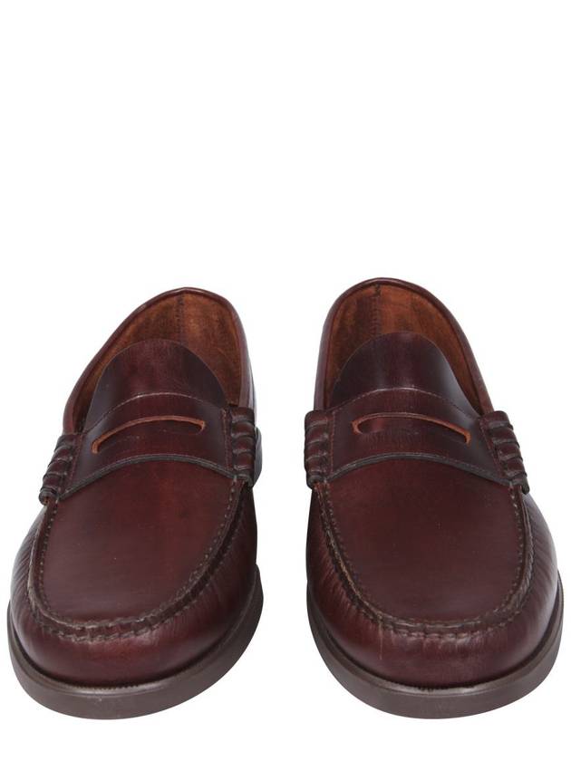 Coraux Leather Loafers America - PARABOOT - BALAAN 6