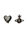 Thomasina Brass Earrings Silver - VIVIENNE WESTWOOD - BALAAN 2